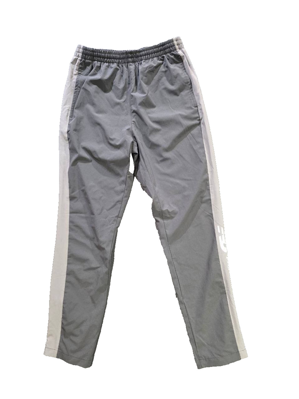New Balance Mens Linear Graphic Woven Pants Y2K Grey M A010198
